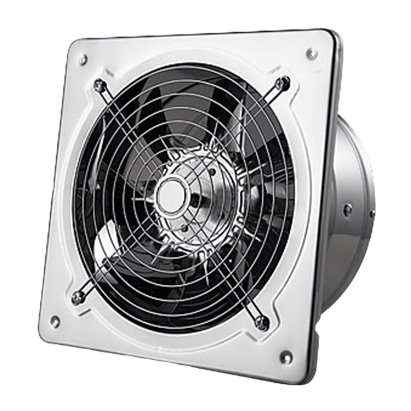 6 Inch Exhaust Fan, 382CFM Wall Mounted Vent Fans, Ventilation Blower For Ceiling Bathroom Attic Window Basement Ventilation Fan, 110V 40W