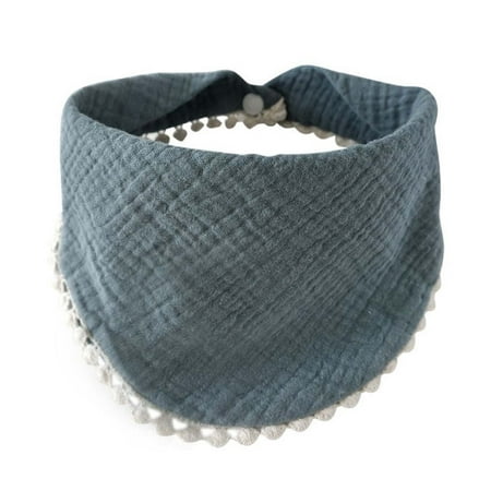 

Staron Baby Gauze Saliva Towel Baby Muslim Double Bib Baby Eating Pocket