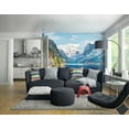 thumbnail image 3 of ohpopsi Snow Mountain With Lake Wall Mural, 3 of 3