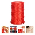 thumbnail image 2 of 1 rollo de la pulsera de cuerda roja bricolaje cordón rojo pulsera chino nudo trenzado cuerda, 2 of 6
