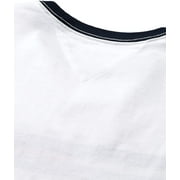 Tommy Hilfiger Mens Short Sleeve Logo T-Shirt X-Large Tall Bright White