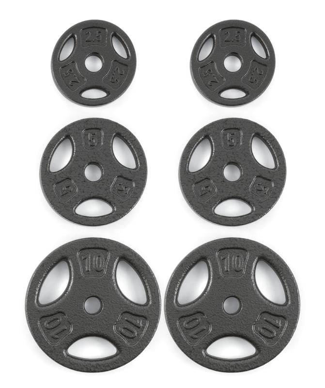 Gold's gym 100 lbs cement weight set hotsell