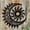 Black, variant on Sun Moon Star Mandala Metal Wall Art, Celestial Boho Decor