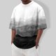thumbnail image 2 of Men's T-shirt T-shirts Graphic Text Pool3D Printing Street Casual Short Sleeve Printed Clothing Basic S, 2 of 5
