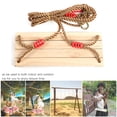 thumbnail image 4 of Swing de Niños, Swing Adultos, 1 PC Resistente Textura original de madera 150 kg con hogar para adultos muebles diarios niños, 4 of 7