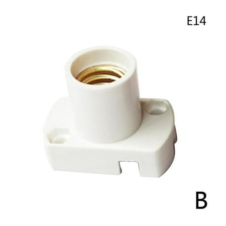 

E12/E14 Screw Lamp Holder Light Bulb Socket Base Cap Adaptor Holder Y9R9