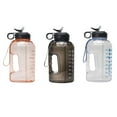 thumbnail image 4 of Botella de agua motivadora Greeniant 2,2 l con marcador de tiempo Rosa, 4 of 6