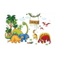 thumbnail image 2 of 2 pegatinas de pared de dinosaurio, pegatinas decorativas para pared, regalos DIY, , adorno para aula, guardería, cocina, niña,, 2 of 8