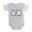 Heather Gray, variant on CafePress - West Virginia State Flag - Cute Infant Baby Football Bodysuit