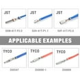 thumbnail image 2 of Iwc-1424A Open Barrel Terminal Crimping Tool Awg14 To Awg24 Wire Crimper, 2 of 9