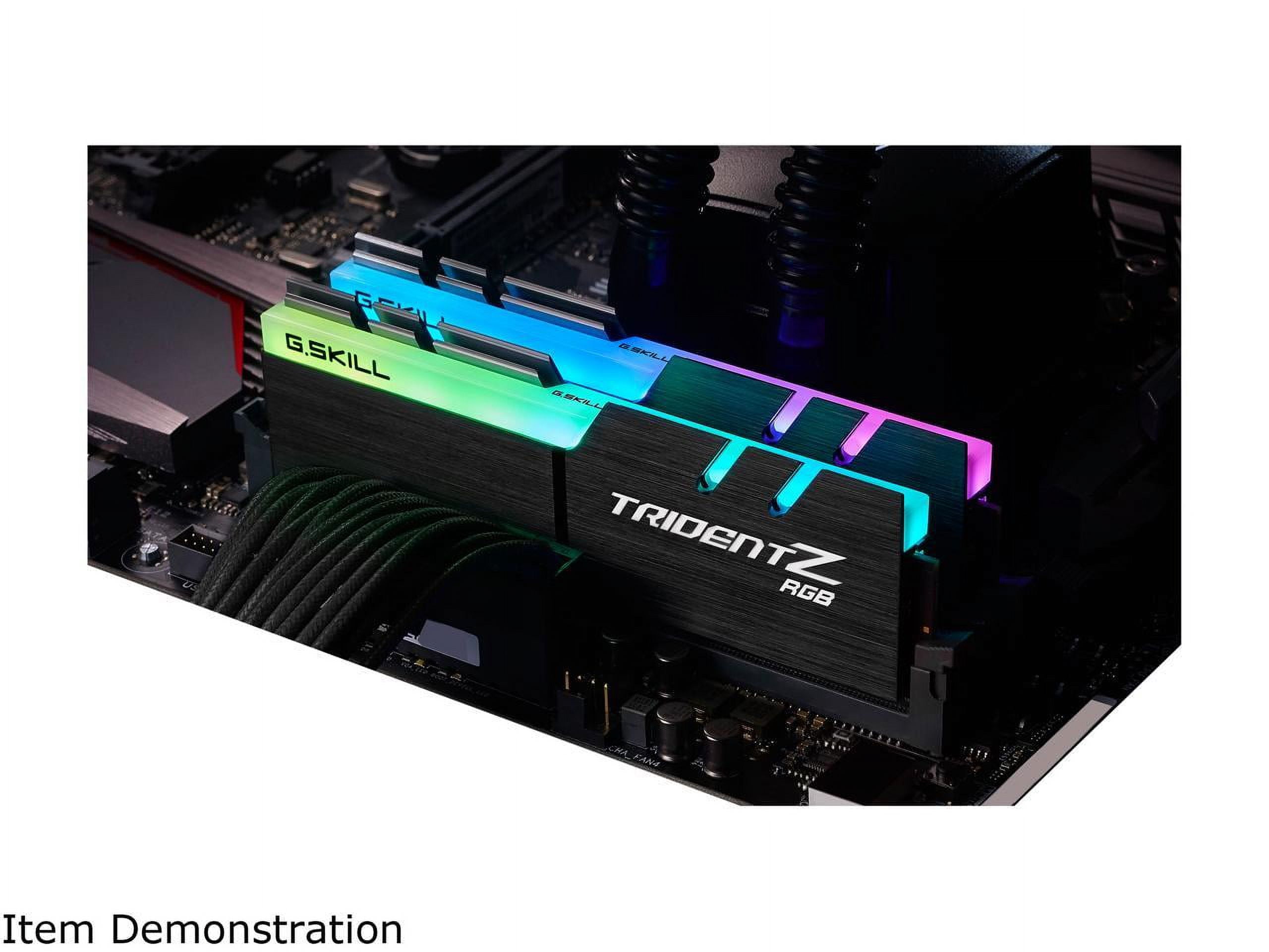 G.SKILL TridentZ RGB Series 16GB (2 x 8GB) 288-Pin PC RAM DDR4
