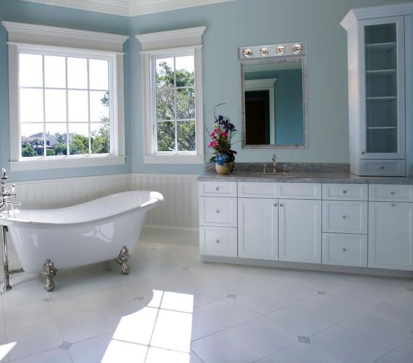 Westinghouse 4 Light Chrome Finish Strip Vanity Light