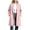 Pink, variant on Ghalytn Women's Open Front Wool Blend Coat, Mid-Length Long Sleeve Casual Overcoat with Patch Pockets