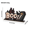 thumbnail image 3 of Gran venta Halloween Decorations Holiday Bar Party Atmosphere Scene Ghost Festival Wooden Tabletop Decorations, 3 of 3