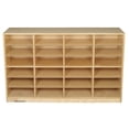 thumbnail image 2 of Childcraft Mobile Cubby Unit, 24 Clear Trays, 47-3/4 x 14-1/4 x 30 Inches, 2 of 3