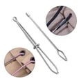 thumbnail image 2 of Multipurpose Metal Drawstring Threaders Flexible Elastic Band Threader Clip Sewing Threading Aid For Hoodies Sweatpants, 2 of 15