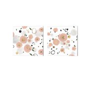 Metaverse Isabelle Z 'Petal Drop' Canvas Art Set of 2