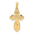 thumbnail image 1 of Or Jaune 14K Charme Croix Orthodoxe Orientale, 1 of 2