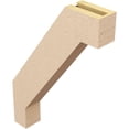 thumbnail image 5 of Ekena Millwork 3"W x 16"D x 22"H Burlington Rough Cedar Woodgrain TimberThane Knee Brace, Primed, 5 of 6