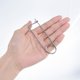 thumbnail image 4 of Uxcell 2-Pack Pin de Seguridad de Pasador en Forma de Broche, Pines de Acero Inoxidable M2x58, Sujetadores de Broche de Bloqueo Rápido Clips Retenedores Pesados, 4 of 7