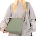 thumbnail image 6 of Byujiro Lightweight Nylon Crossbody Tote Bag Spacious Everyday Shoulder Purse Multi-Use Carryall with Detachable Strap for Commuting, Travel and Outings, 6 of 6