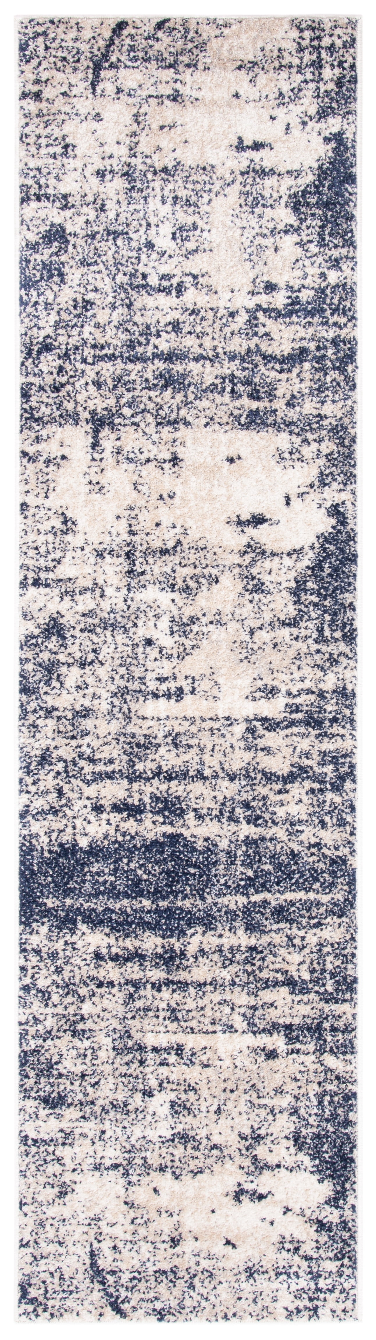 Safavieh Adirondack Boniface Distressed Runner Rug, Gold/Navy, 2'1" x 8'