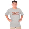 thumbnail image 5 of Scary Without A Costume Halloween Crewneck T Shirts Boy Girl Teen Brisco Brands X, 5 of 6