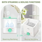 Menstrual Cup Sterilizer with 2 Reusable Period Cups,Menstrual Cups Cleaner Kit for Feminine Care