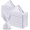 White, variant on 50 Pack White Satin Napkins 17x17 Inch Wedding Napkins Bulk, Decorative Elegant Dinner Napkins Square Table Napkins Decor, Silky Satin Cloth Napkins for Restaurant Banquet Graduation Party