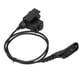 thumbnail image 1 of Auriculares militares PTT, U94 PTT Adaptador de auriculares para auriculares militares Adaptador de auriculares militares Ultra sensible, 1 of 8