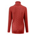 thumbnail image 5 of Women's Pullover Sweater Warm Stylish Turtleneck Long Sleeve Casual Pullover for Fall Winter Fashion, 5 of 5