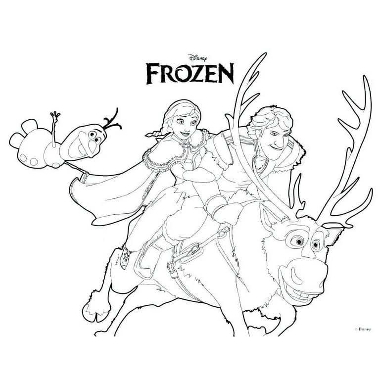 FROZEN Coloring Book For Kids Ages 2-4: A Coloring Book For Kids And Adults  With FROZEN Pictures, Amazing Drawings - Characters, Weapons & Other - Hig  a book by Martha Rave Elson