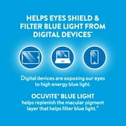 Ocuvite Blue Light Eye Vitamins and Mineral Supplement with Lutein and Zeaxanthin Softgels, 30 Count