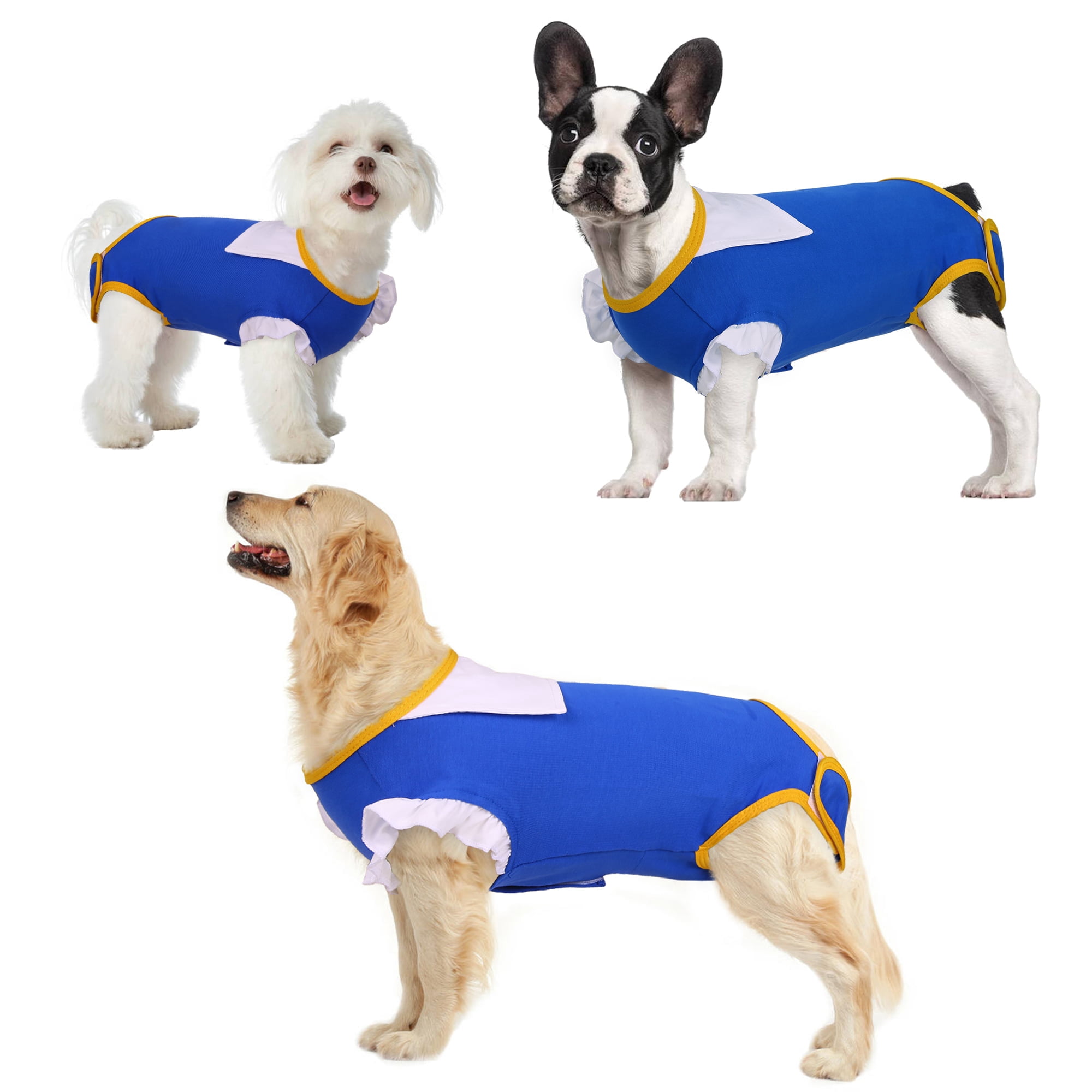 IDOMIK Dog Surgery Recovery Suit Dog Onesie Recovery Suit for Dogs