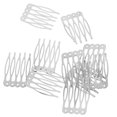 thumbnail image 3 of 20 piezas de pinzas para El cabello Hugo metal para campamentos nupciales bricolaje, 3 of 10