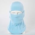 thumbnail image 5 of UngA Winter Kids Balaclava Face Mask for Boy Girl Warm Windproof Fleece Face Mask for Skiing Cycling Gear (Pink,6-12 Years), 5 of 7