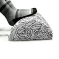 thumbnail image 5 of Black and White Foot Rest, Romantic Natures in Sketch Art Style Monochromatic Rose Bouquet, Non-Slip Backing Adjustable Ergonomic Memory Foam Leg Support for Office, Black White, by Ambesonne, 5 of 5
