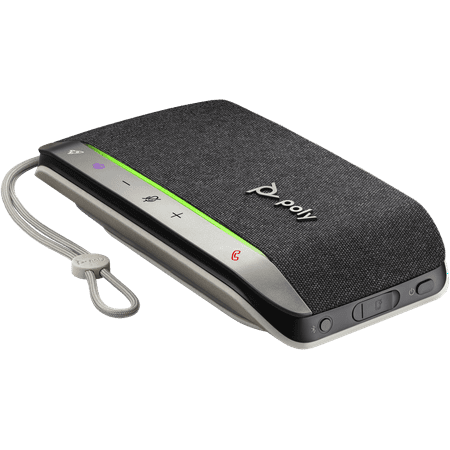 Poly - Sync 20 Personal USB/Bluetooth Smart Speakerphone with Noise and Echo Reduction - Gray