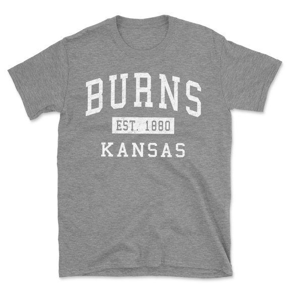Burns Kansas Classic Established Men's Cotton T-Shirt