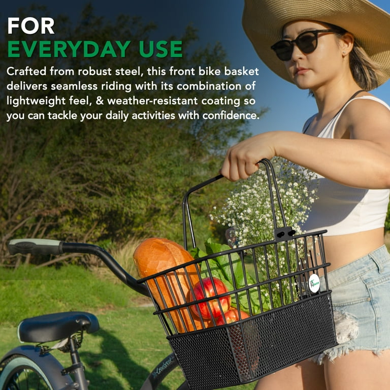 Wire bike basket front hotsell