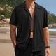 thumbnail image 1 of pstuiky camisetas para hombre, Camiseta de manga corta transpirable para hombre, color liso, para deportes al aire libre y correr. camisetas de hombre xl, 1 of 6