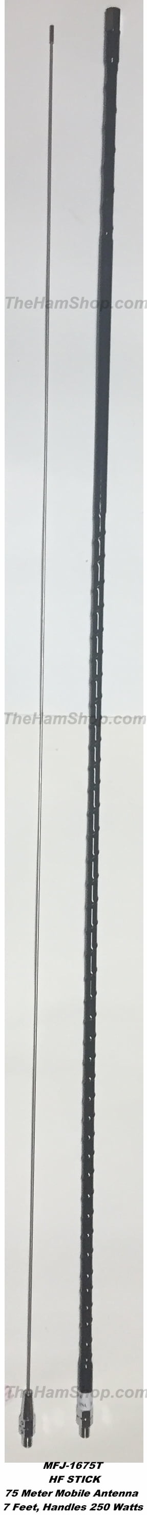 75 Meter HF Hamstick Style Mobile Antenna MFJ-1675T 