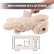 thumbnail image 5 of PetPrime Juguete de conejo de peluche para perro con latido del corazón, con bolsa calentadora, juguete suave para aliviar la ansiedad del cachorro, latido del corazón, animal de peluche, compañero do, 5 of 5