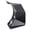 Black, variant on Nieyigj Universal 5-Snap Flip Up Wind Visor Shield for Open Face Motorcycle Helmets, Polycarbonate, Red (10 inches / 25.4 cm)