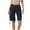 Navy, variant on Women's Cotton Casual Multi-Pockets Relaxe-Fit Twill Bermuda Cargo Shorts
