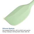 thumbnail image 4 of Uxcell Silicone Spatula Spoon, 11" Heat-resistant Scraper for Cooking Mixing Cyan, 4 of 6