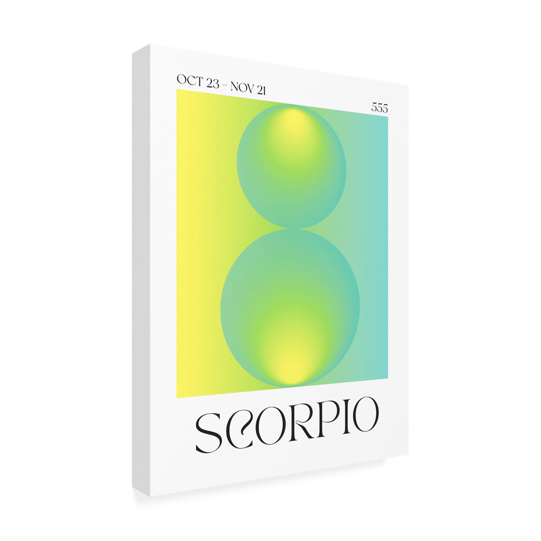 Trademark Fine Art Valeria Castillo Scorpio Canvas Wall Art