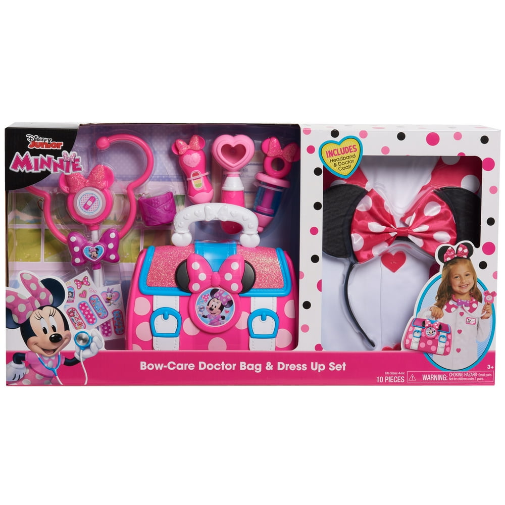 minnie mouse doctor figurine