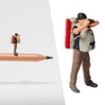 thumbnail image 3 of Figuras Diorama miniatura Zulema 1:87 personas personaje muñeca Micro beige Figura de personas en miniatura, 3 of 8