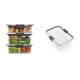 thumbnail image 1 of Recipientes Rubbermaid Brilliance para almacenar alimentos, juego de 3, 1 of 7